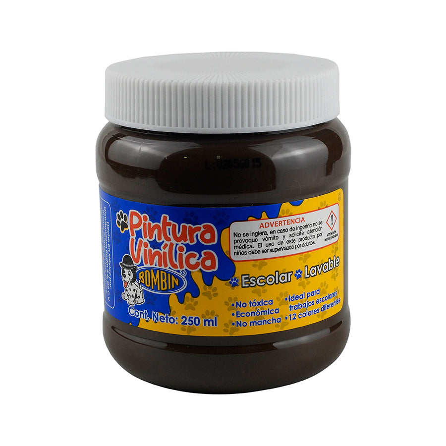 PINTURA VINILICA BOMBIN 250ML