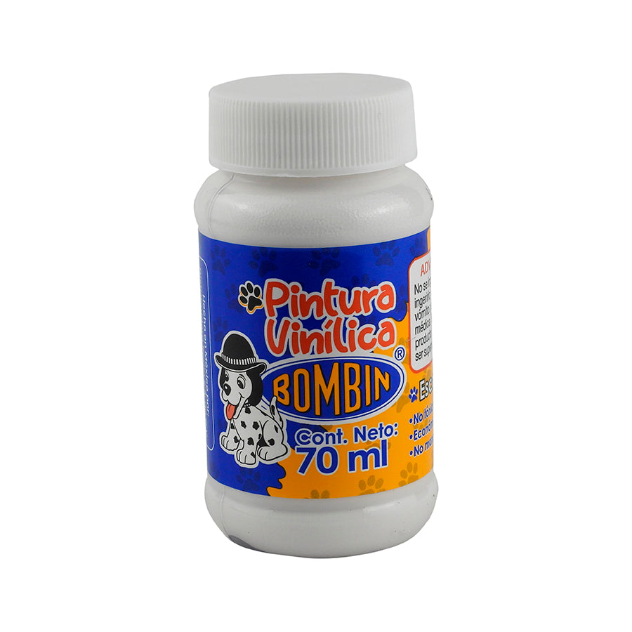 PINTURA VINILICA BOMBIN 70ML