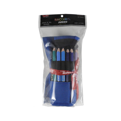 LAPICES DE COLORES T 24 L BACO JUMBO ESTUCHE