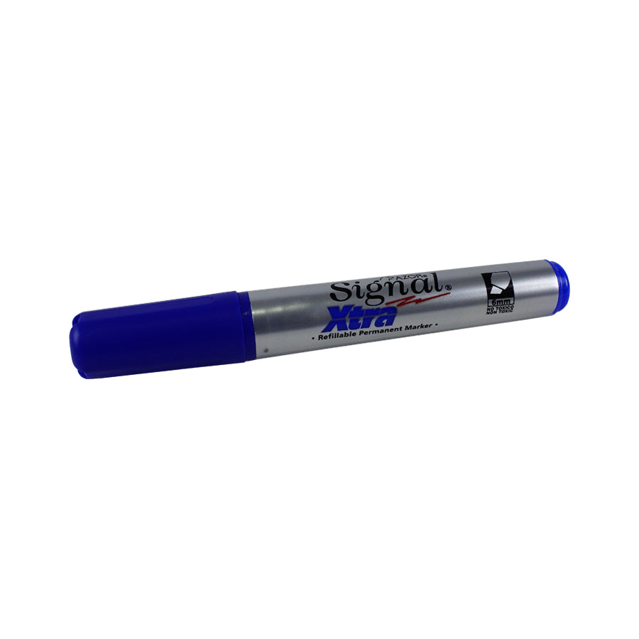 MARCADOR PERMANENTE PG AZOR SIGNAL XTRA AZUL MOD.40003