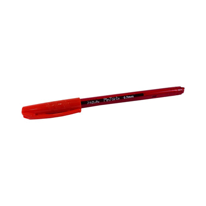 BOLIGRAFO PF AZOR PIN POINT BARRIL ROJO C12 PZAS