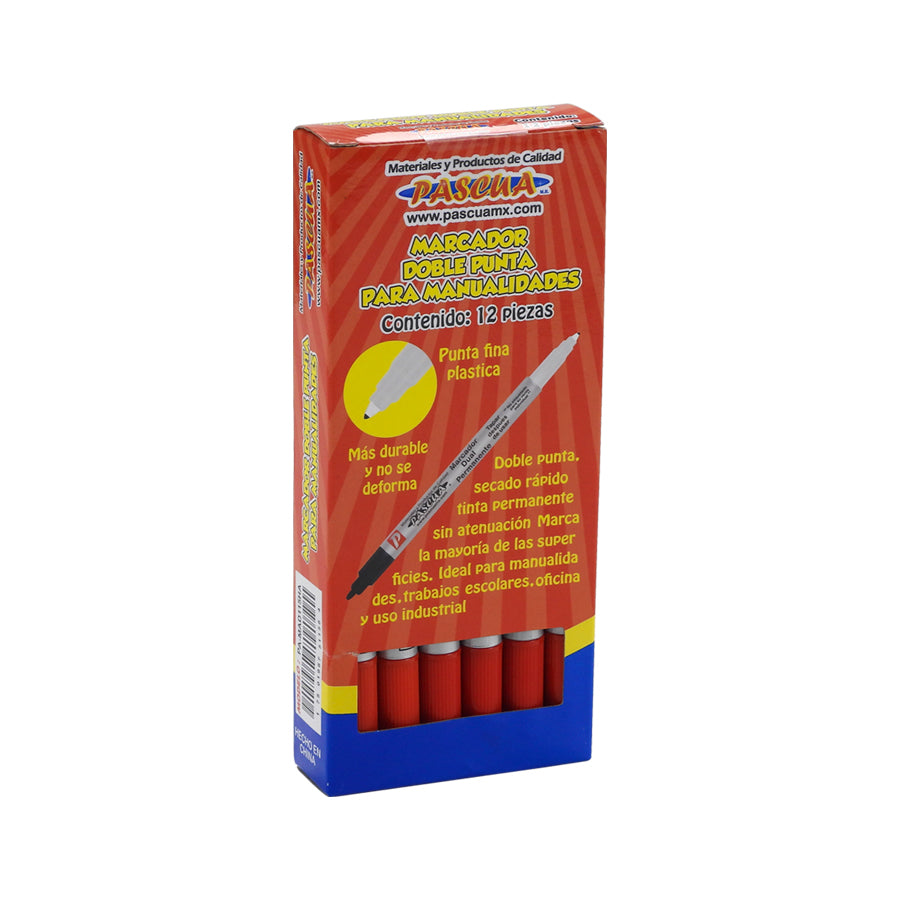 MARCADOR PERMANENTE DP PASCUA ROJO PA-MAD115HA
