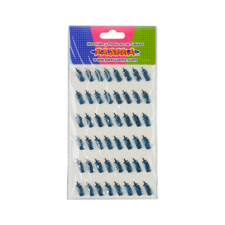 PIED/ACRILICAS BIBERON TRAN. AZUL CIELO OT PIED-BIBERON-T-OT
