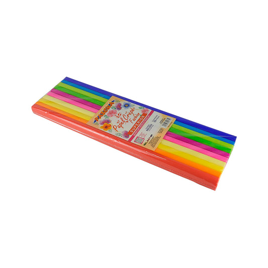 PAPEL CREPE PASCUA COLORES SURTIDOS FASHION C10 PZAS