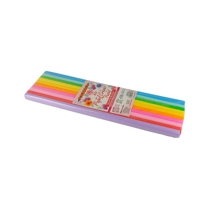PAPEL CREPE PASCUA COLORES SURTIDOS PASTEL C10 PZAS