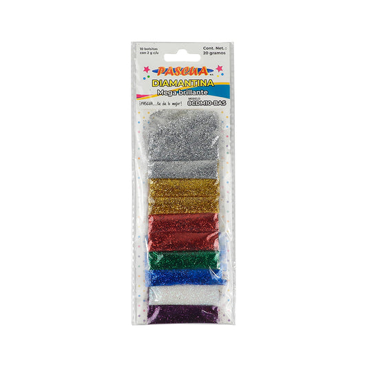 DIAMANTINA PASCUA BASICO SURTIDO BLISTER C10 PZAS 8CDM10-BAS