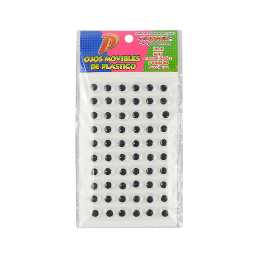 OJITOS MOVILES PASCUA 12MM C60 PZAS OJO-MOV12-60