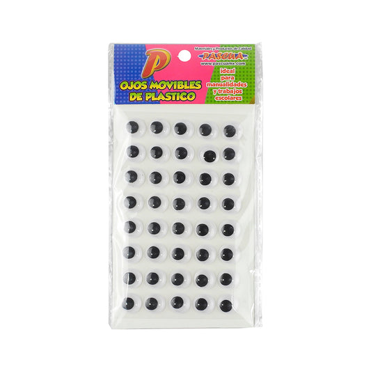 OJITOS MOVILES PASCUA 15MM C40 PZAS OJO-MOV15-40