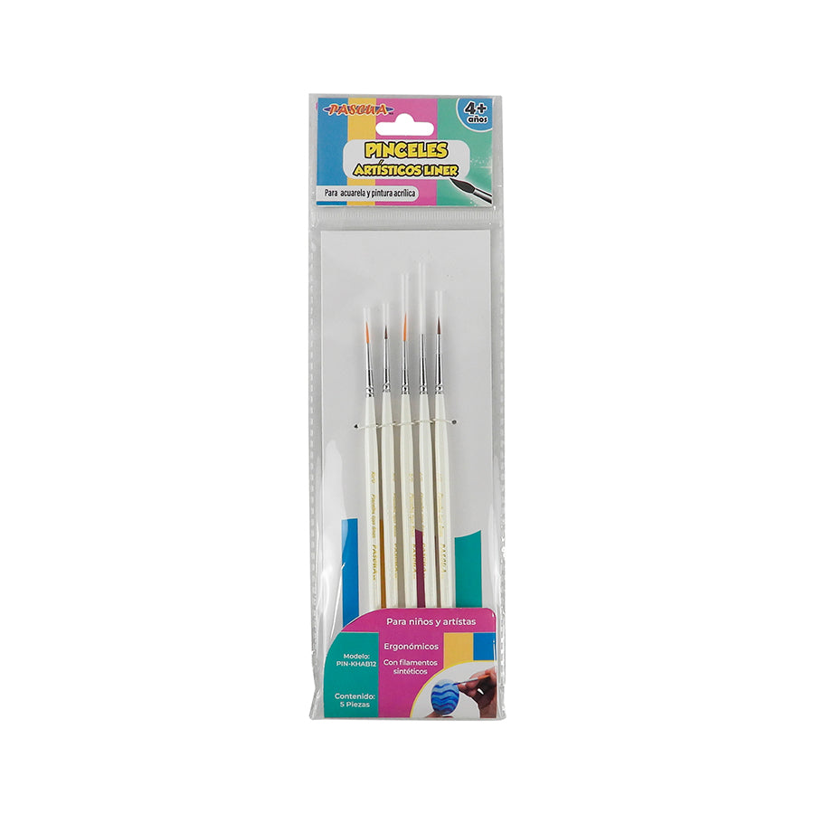 PINCELES ARTISTICOS PASCUA C5 PZAS PIN-KHAB12