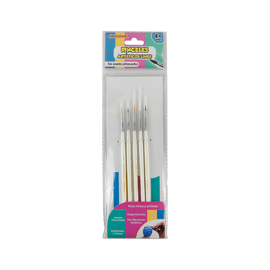 PINCELES ARTISTICOS PASCUA C5 PZAS PIN-KHAB12