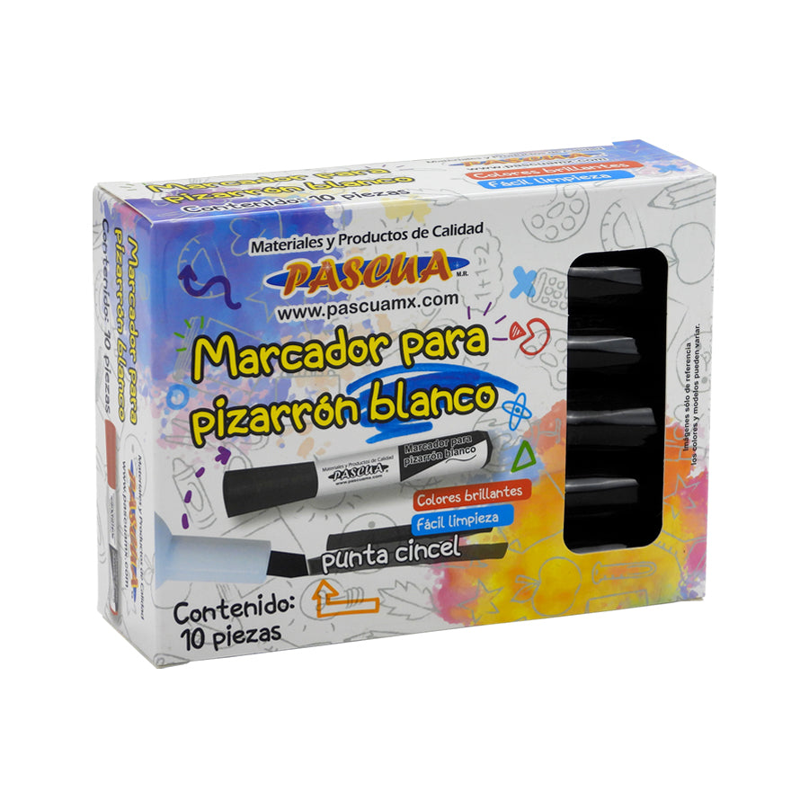 MARCADOR DE PIZARRON PASCUA NEGRO PA-MAPIZ66AA