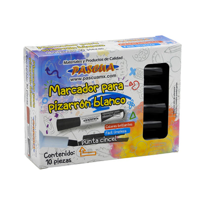 MARCADOR DE PIZARRON PASCUA NEGRO PA-MAPIZ66AA