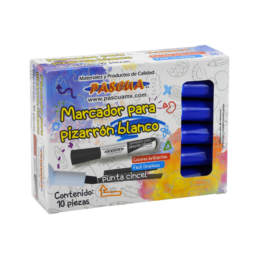 MARCADOR DE PIZARRON PASCUA AZUL PA-MAPIZ66OA