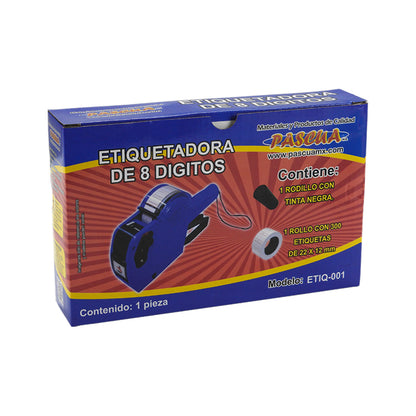 ETIQUETADORA PASCUA 8 DIG ETIQ-001