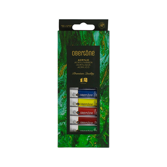 PINTURA ACRILICA OBERTONE PREMIUM C12 PZAS