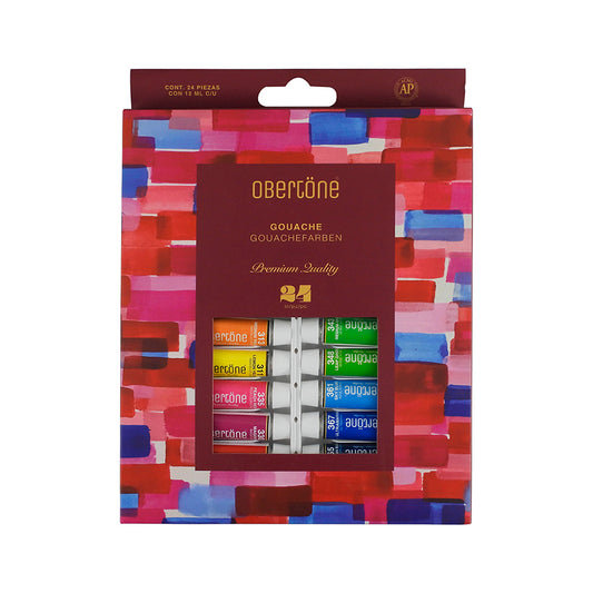 GOUACHE OBERTONE PREMIUM C24 PZAS
