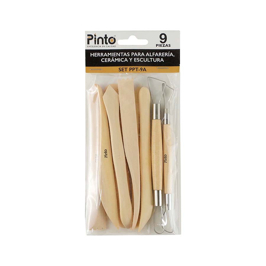 SET PARA ESCULTURA PINTO PPT-9A 9 PZAS