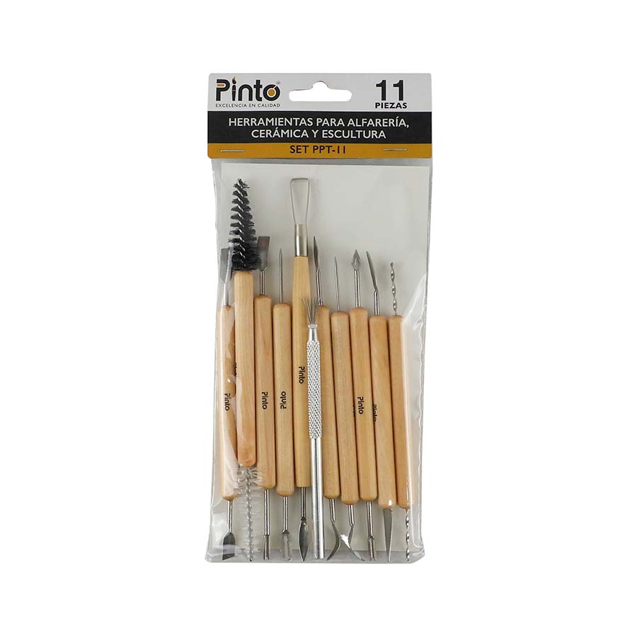 SET PARA ESCULTURA PINTO PPT-11 11 PZAS