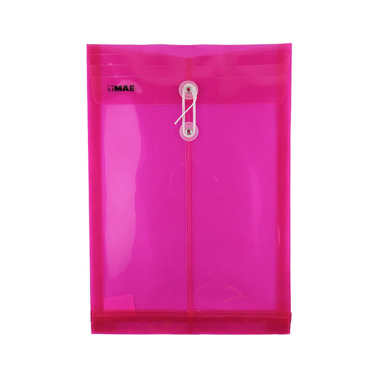 SOBRE DE  PLASTICO MAE OFICIO CON HILO VERTICAL