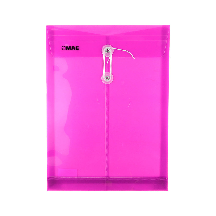 SOBRE DE PLASTICO MAE CARTA CON HILO VERTICAL