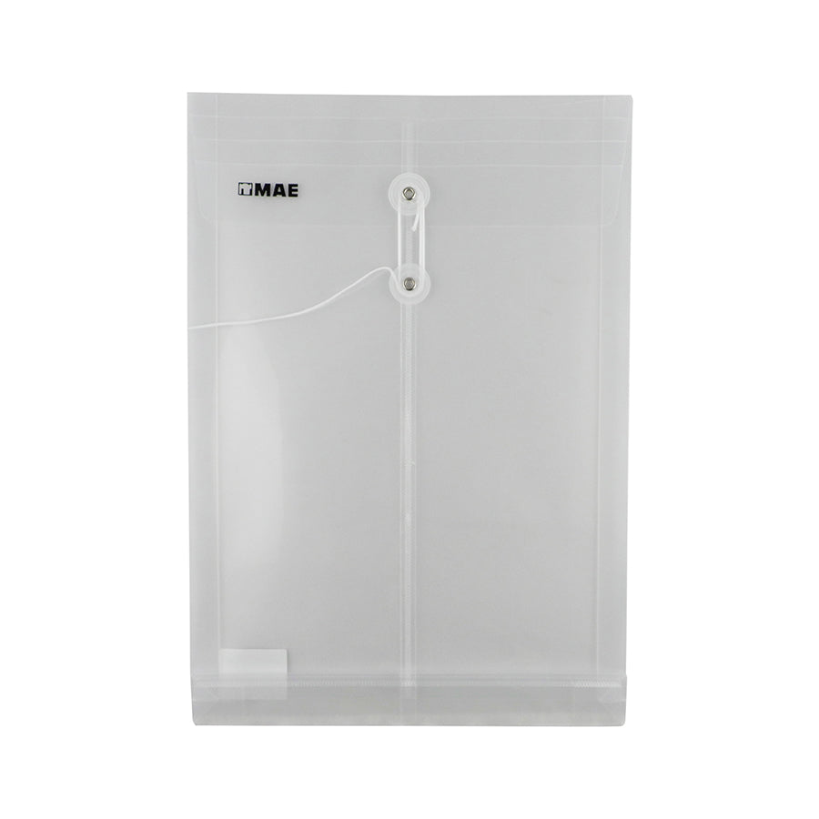 SOBRE DE  PLASTICO MAE OFICIO CON HILO VERTICAL