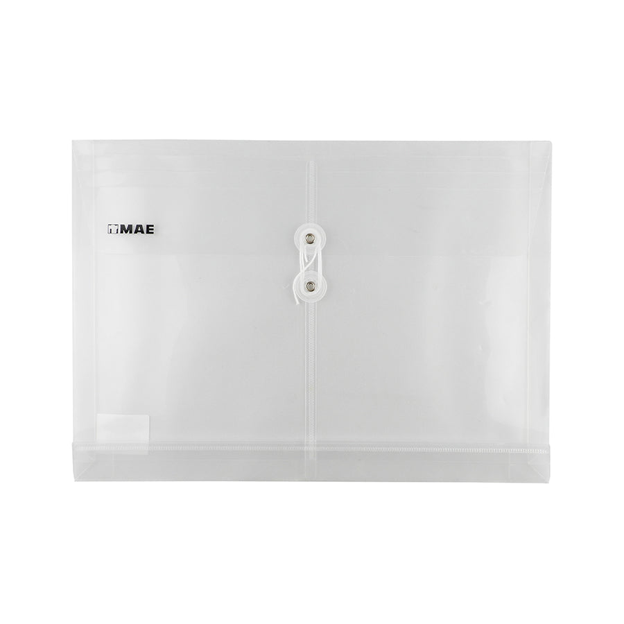SOBRE DE PLASTICO MAE OFICIO CON HILO HORIZONTAL