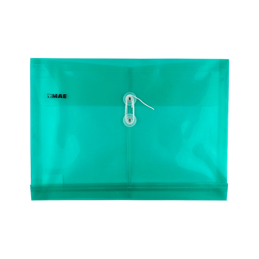 SOBRE DE PLASTICO MAE OFICIO CON HILO HORIZONTAL
