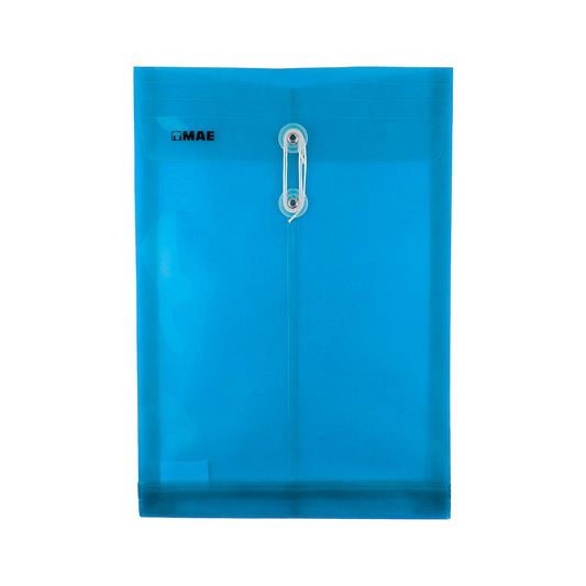 SOBRE DE  PLASTICO MAE OFICIO CON HILO VERTICAL