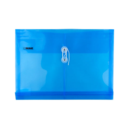 SOBRE DE PLASTICO MAE OFICIO CON HILO HORIZONTAL
