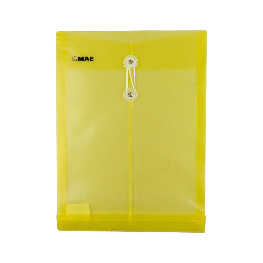 SOBRE DE PLASTICO MAE CARTA CON HILO VERTICAL