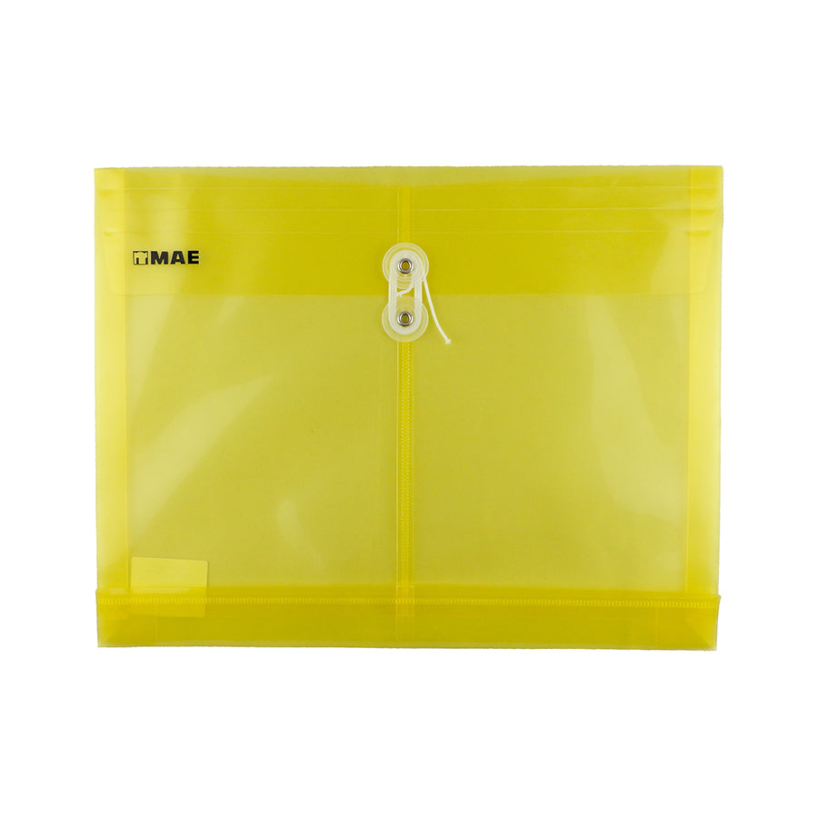 SOBRE DE PLASTICO MAE CARTA CON HILO HORIZONTAL