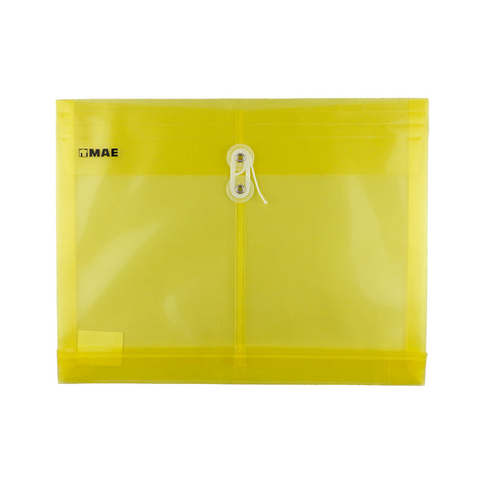 SOBRE DE PLASTICO MAE CARTA CON HILO HORIZONTAL