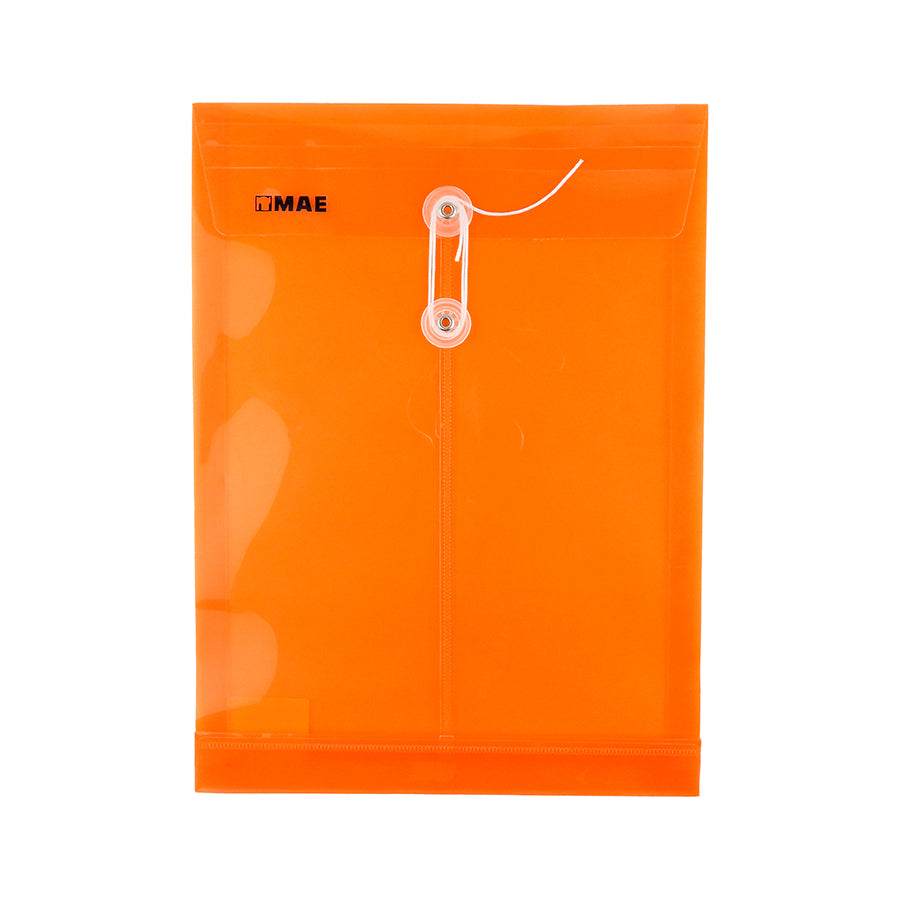 SOBRE DE PLASTICO MAE CARTA CON HILO VERTICAL