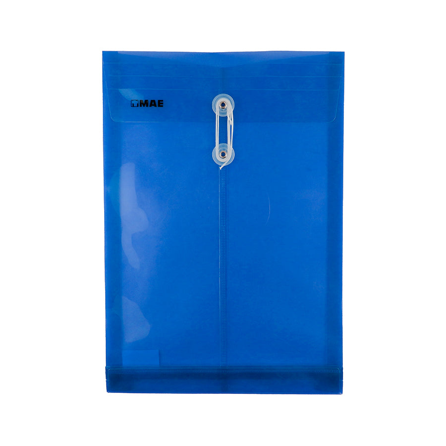 SOBRE DE  PLASTICO MAE OFICIO CON HILO VERTICAL