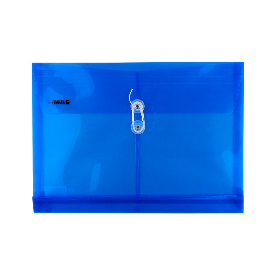SOBRE DE PLASTICO MAE OFICIO CON HILO HORIZONTAL