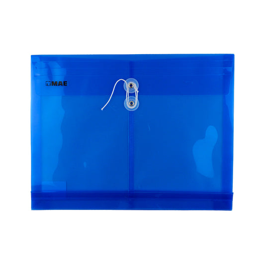 SOBRE DE PLASTICO MAE CARTA CON HILO HORIZONTAL