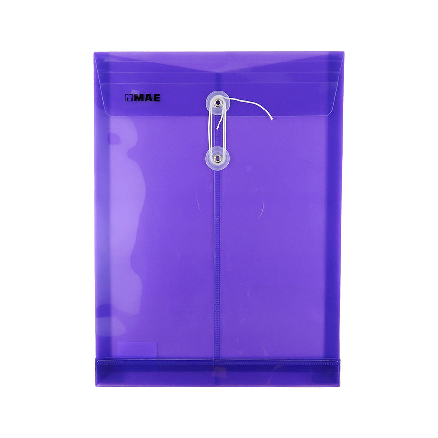 SOBRE DE PLASTICO MAE CARTA CON HILO VERTICAL