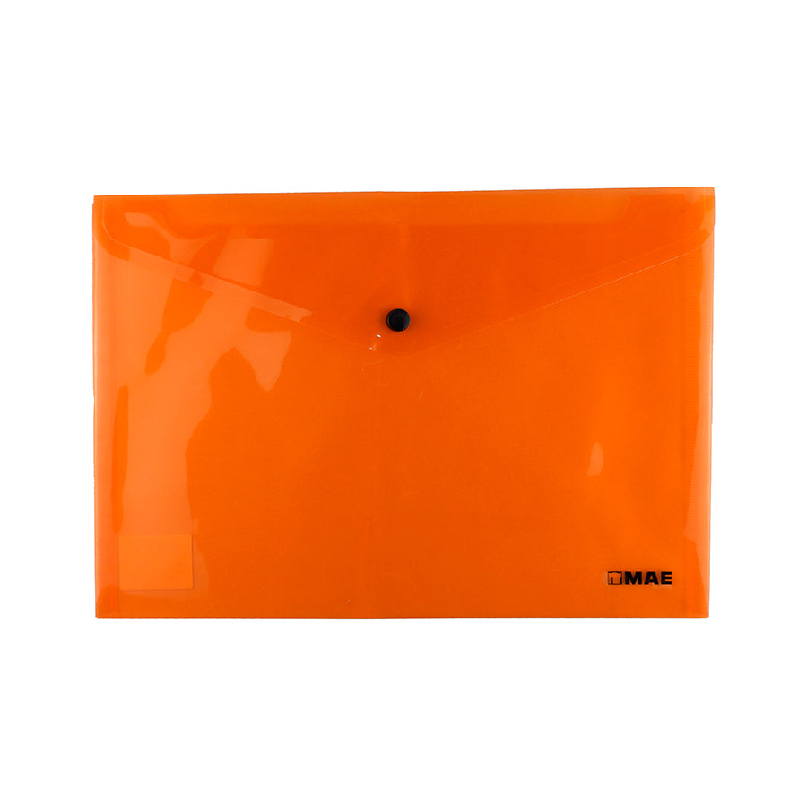 SOBRE DE PLASTICO MAE CARTA CON BROCHE HORIZONTAL