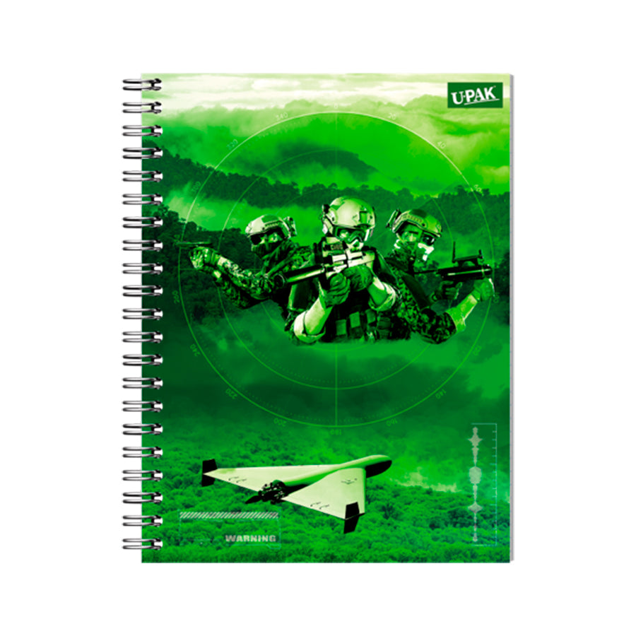 CUADERNO PROFESIONAL UPAK MILITARY SCHOOL DO C7 100H