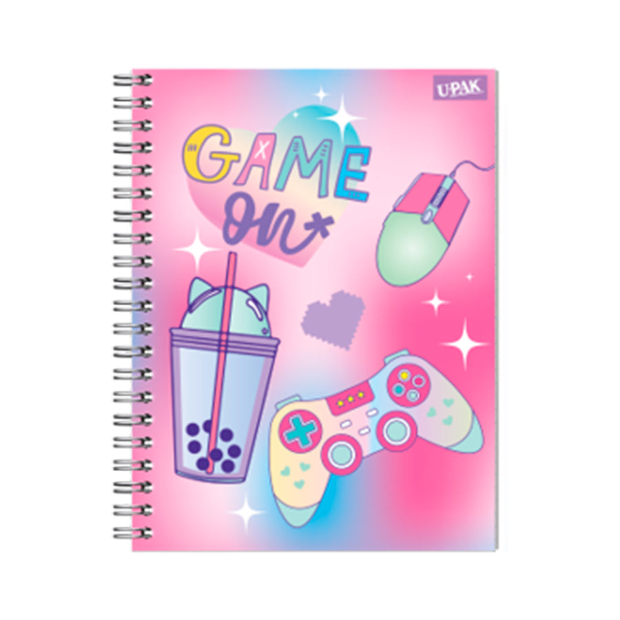 CUADERNO PROFESIONAL UPAK CHICAS GAMER DO C7 90H