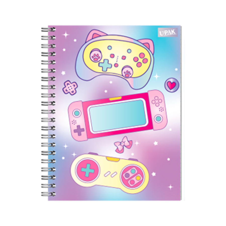 CUADERNO PROFESIONAL UPAK CHICAS GAMER DO C7 90H