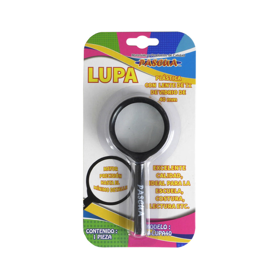 LUPA PLASTICA PASCUA 40MM PA-LUPA40