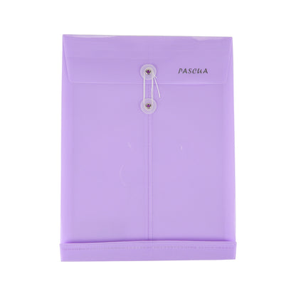 SOBRE PLASTICO PASCUA T/CARTA C/HILO VERTICAL VARIOS COLORES