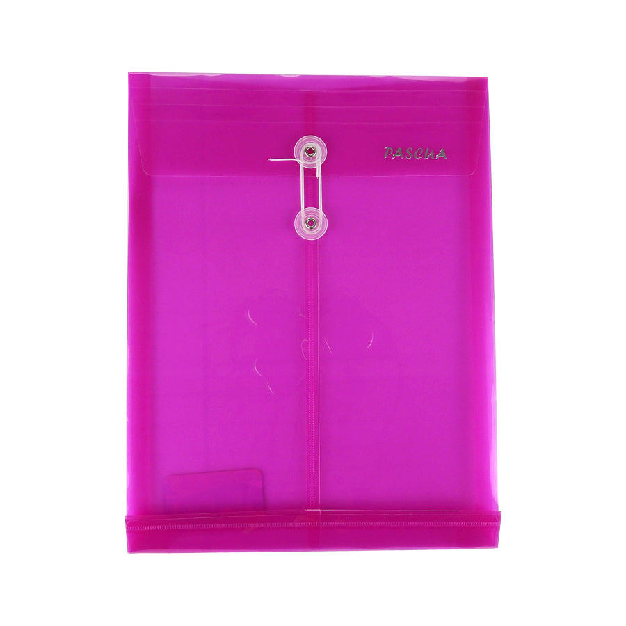 SOBRE PLASTICO PASCUA T/CARTA C/HILO VERTICAL VARIOS COLORES