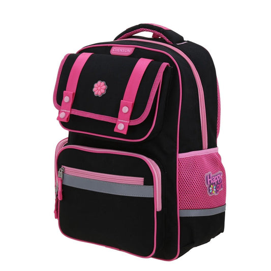MOCHILA GRANDE CHENSON NEGRO HAPPY GIRL STRONG HG70204-3