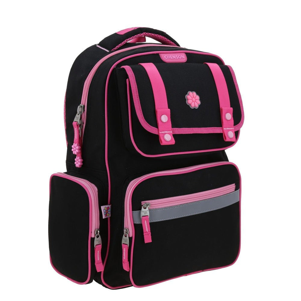 MOCHILA GRANDE CHENSON NEGRO HAPPY GIRL STRONG HG70204-3
