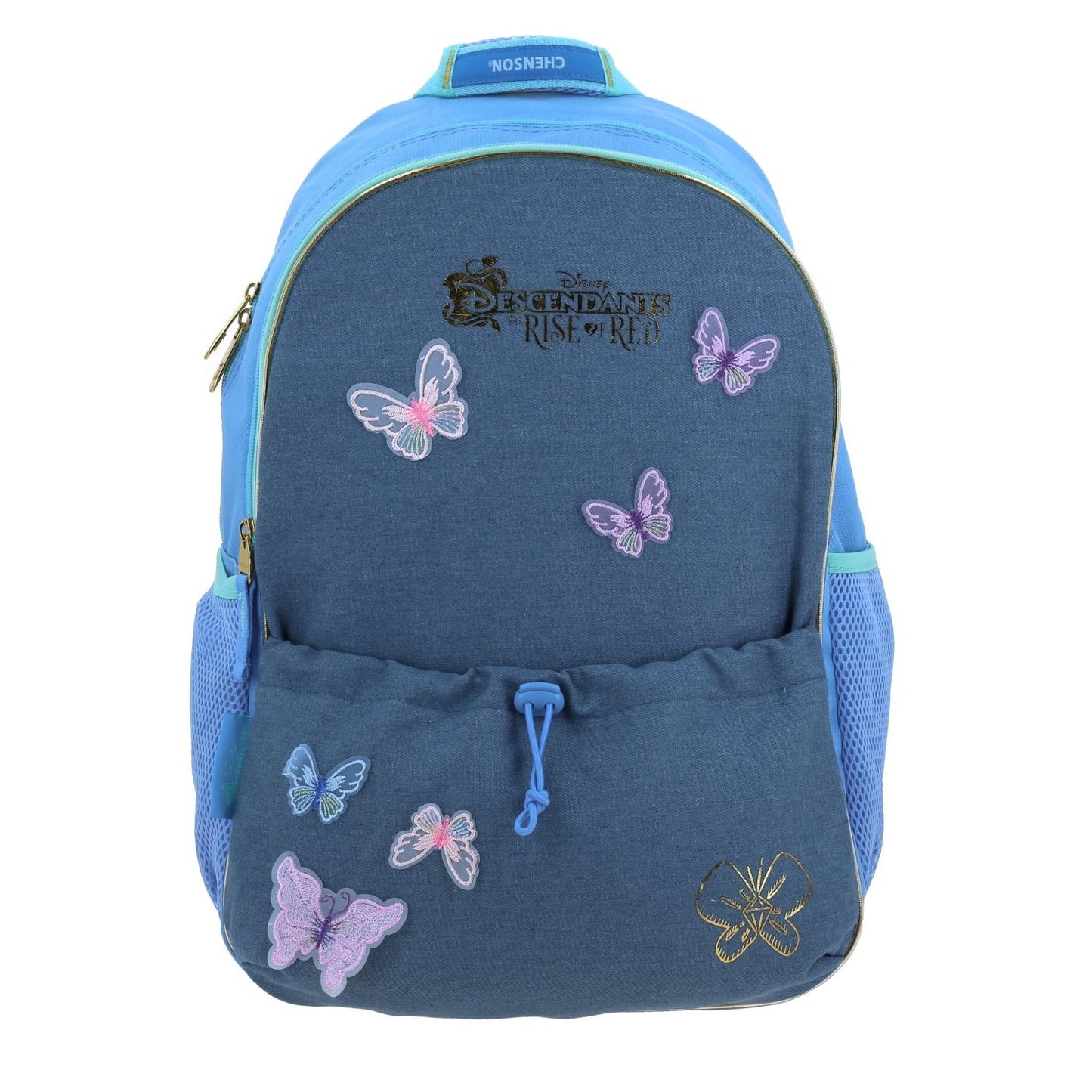 MOCHILA GRANDE CHENSON AZUL DESCENDANTS CHAMA DS70232-9