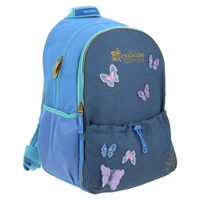 MOCHILA GRANDE CHENSON AZUL DESCENDANTS CHAMA DS70232-9