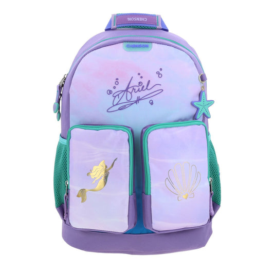 MOCHILA EXTRA GRANDE CHENSON LILA PRINCESAS DEEPER PR70266-V
