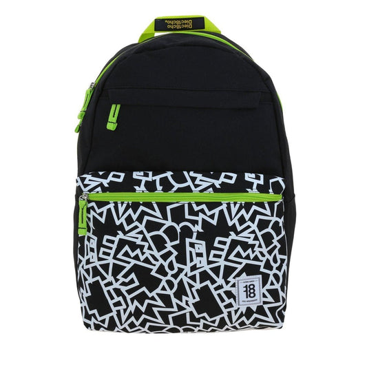 MOCHILA GRANDE CHENSON NEGRO 1818 CRAZY 1870300-3